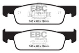 EBC 2016-2017 Smart Fortwo 0.9L Turbo Greenstuff Front Brake Pads DP22146