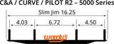 WOODY'S Slim Jim Dooly Runner - 4" - 60 SC4-5000