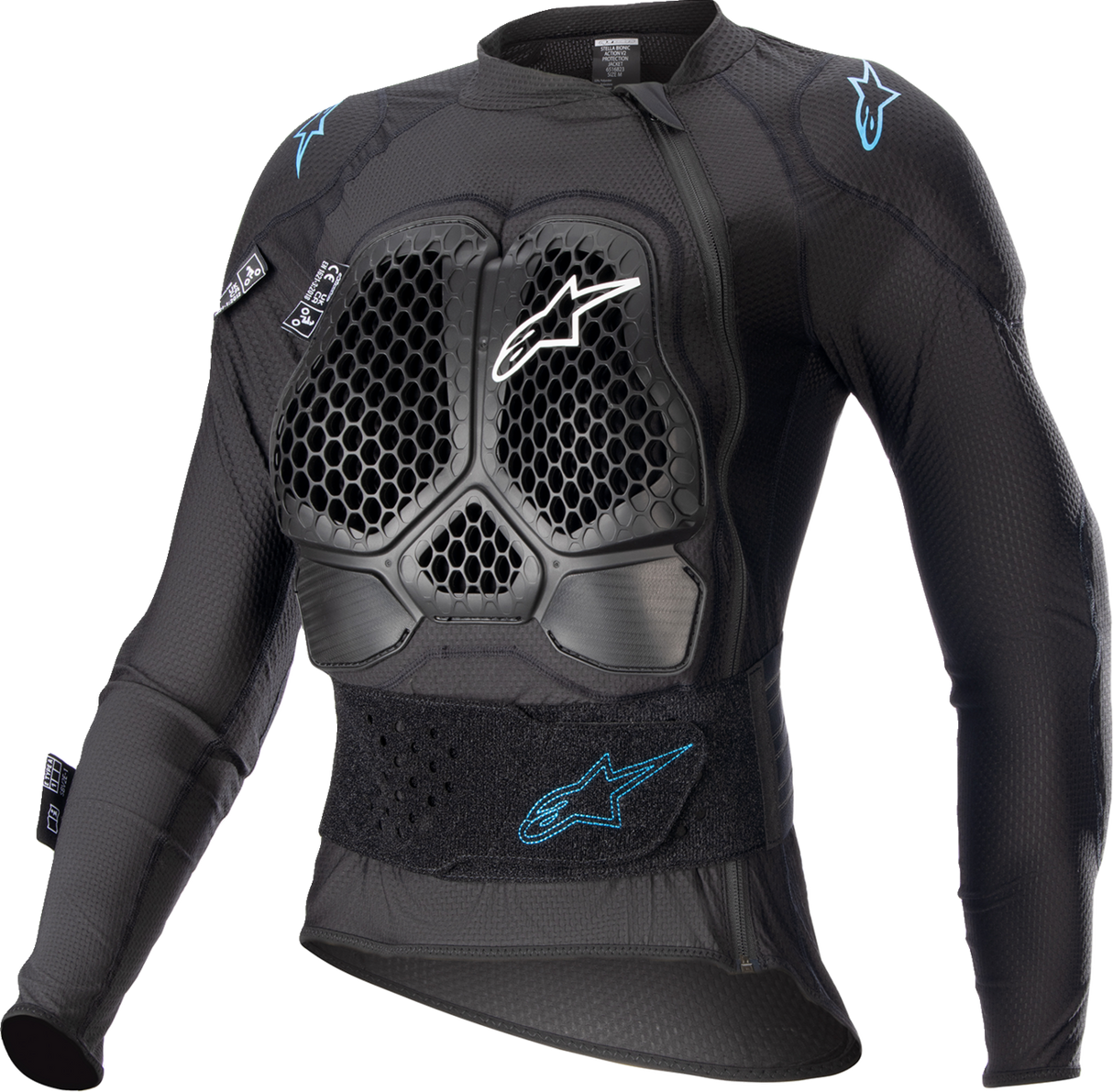 ALPINESTARS Stella Bionic Action V2 Protection Jacket - Black/Cream - Small 6516823-1079-S