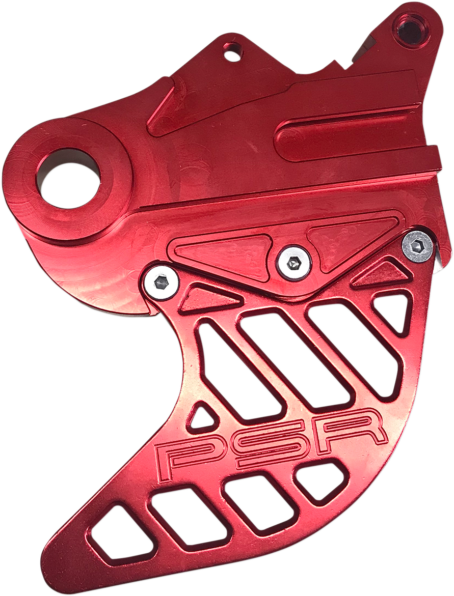 POWERSTANDS RACING Rear Disc Guard - Red 16-04100-24