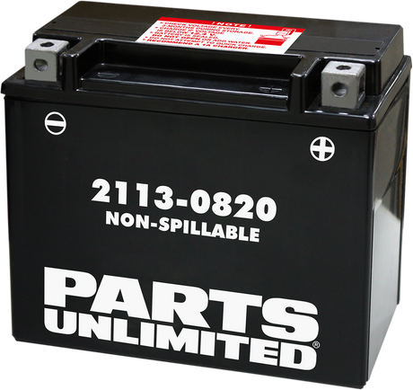 Parts Unlimited Agm Battery - Ctx20hl Ctx20hl(Fa)