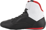 ALPINESTARS Faster-3 Rideknit® Shoes - Black/White/Red - US 13 2510319123-13