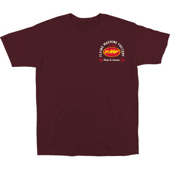 FMF Exhaust Supply T-Shirt - Maroon - 2XL  FA24118902MRN2X