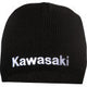 D'COR VISUALS Kawasaki Factory Beanie - Black  70-149-1
