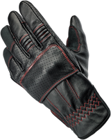 BILTWELL Borrego Gloves - Redline - Large 1506-0108-304