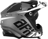 AFX FX-19R Helmet - Racing - Frost Gray - Large 0110-7075