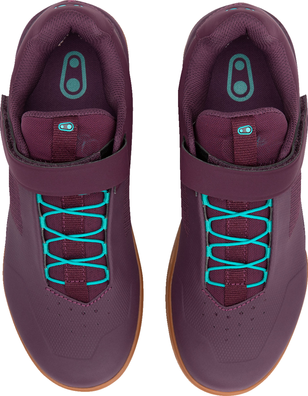 CRANKBROTHERS Stamp Speedlace Shoes - Purple/Teal Blue - US 8 STS29546A080