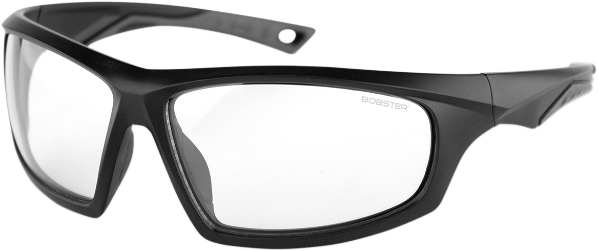 BOBSTER Vast Sunglasses - Matte Black - Clear BVAS001C