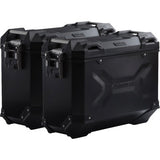 SW-MOTECH KFT.07.975.70000/B TRAX ADV Aluminum Case System - Black - BMW R 1300 GS '24