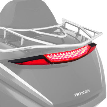 SHOW CHROME LED Trunk Light - Red Lens - Black - GL1800  52-970RBK