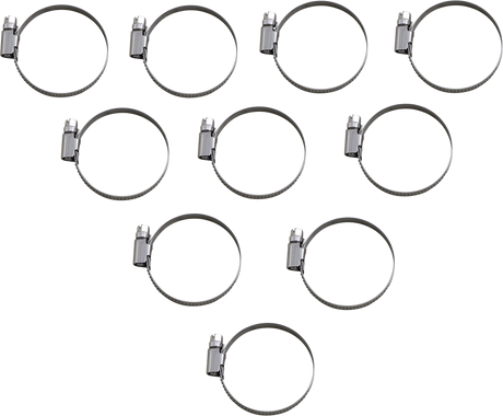 Parts Unlimited Embossed Hose Clamp - 32-50 Mm T03-6257-10