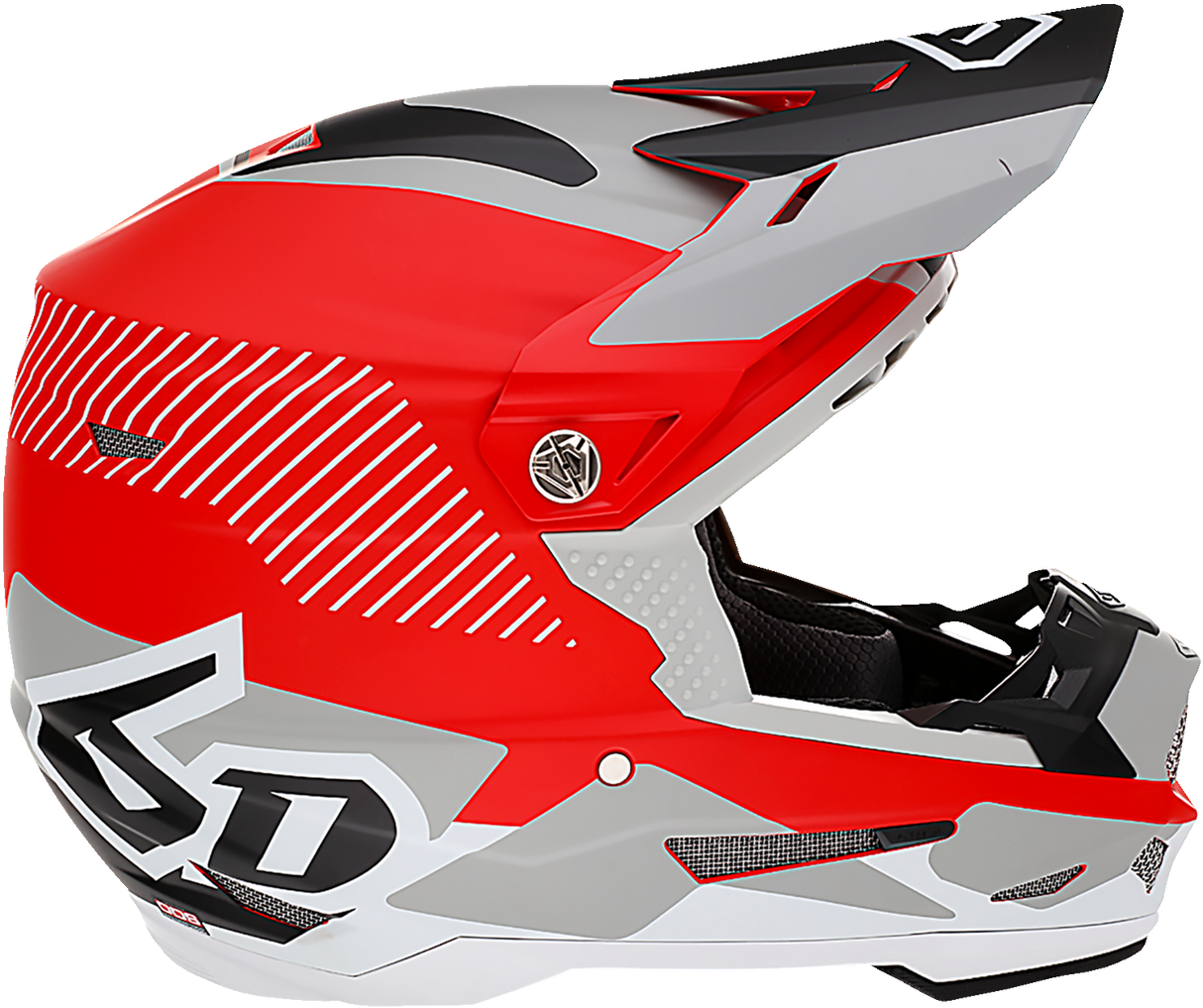 6D ATR-2 Helmet - Fusion - Red - Small 12-2935