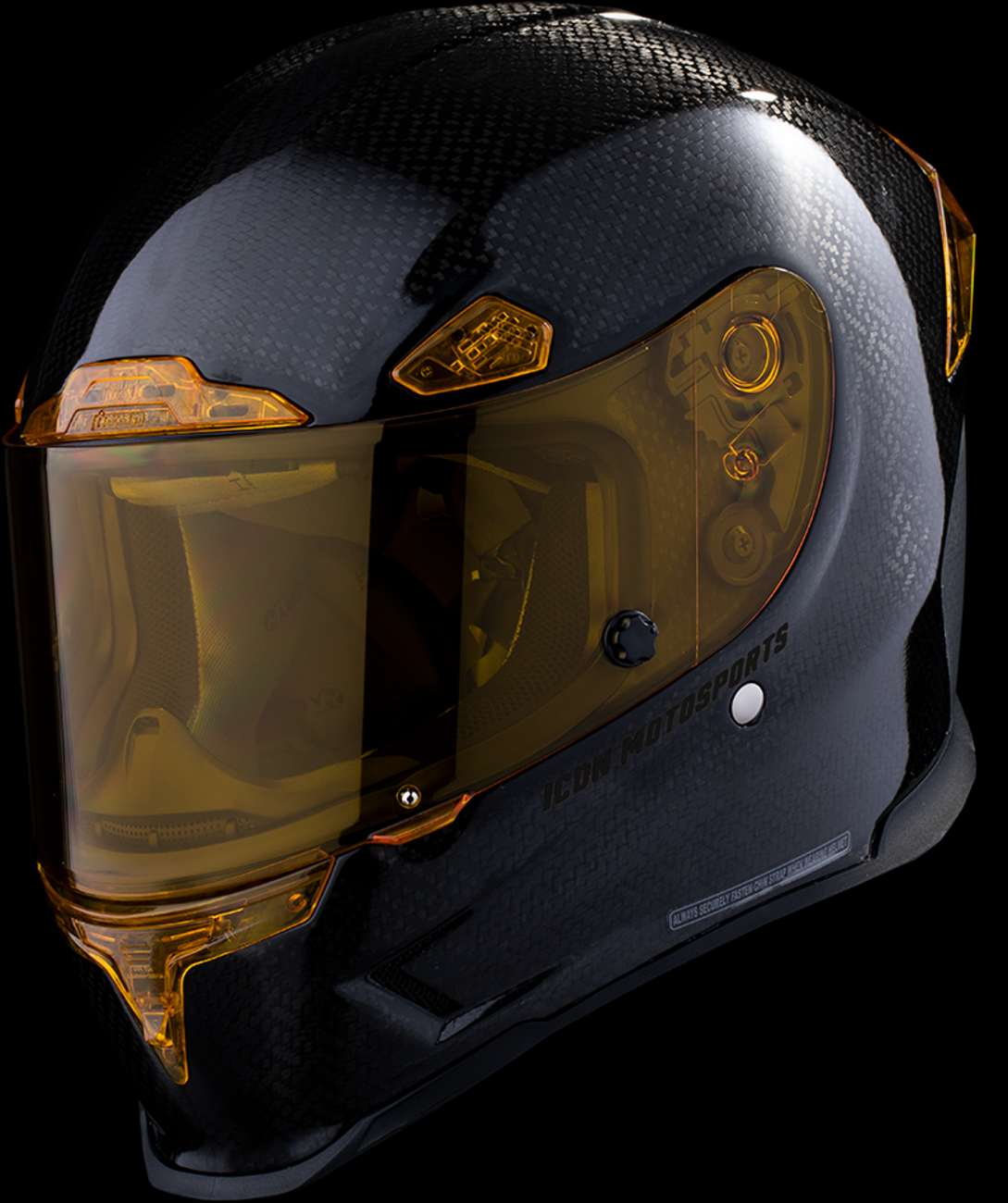 ICON Airframe Pro™ Helmet - Carbon 4Tress - Yellow - XS 0101-16659