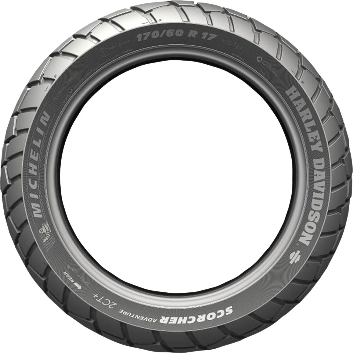 MICHELIN Tire - Scorcher Adventure - Rear - 170/60R17 - 72V 6587