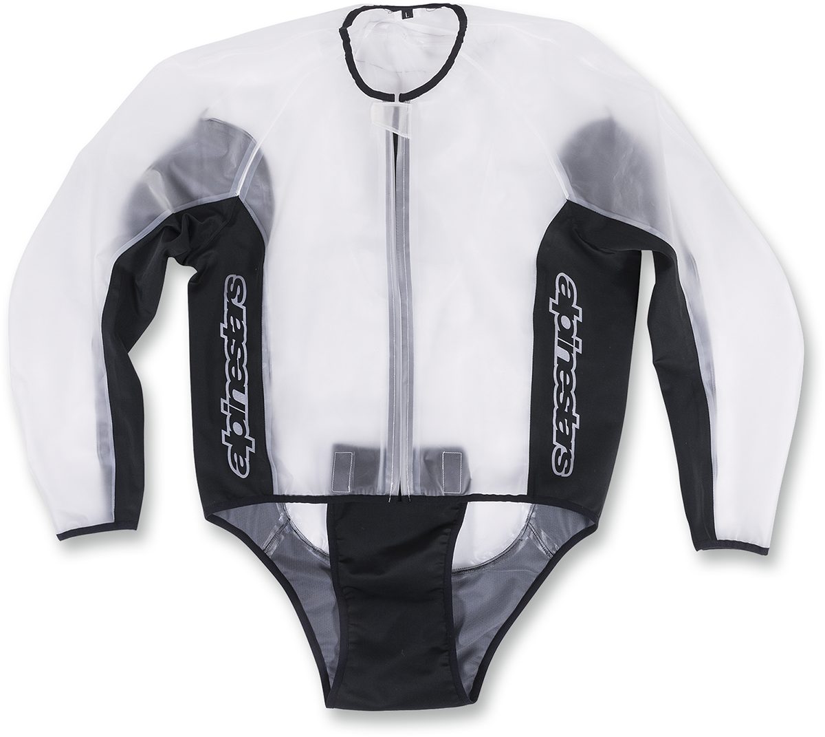 ALPINESTARS Racing Rain Jacket - Clear/Black - Medium 3204917-01-M