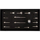 TRASK Bitchin' Bolts Hardware Kit - Titanium - M8 - Peg Mount TM-1050-F