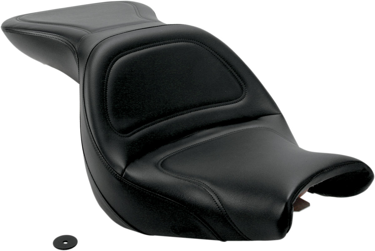 SADDLEMEN Seat - Explorer - without Backrest - Stitched - Black - V750 Aero H04-13-029