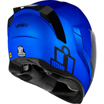 Open Box new ICON Airflite™ Helmet - Jewel - MIPS® - Blue - Large 0101-14193