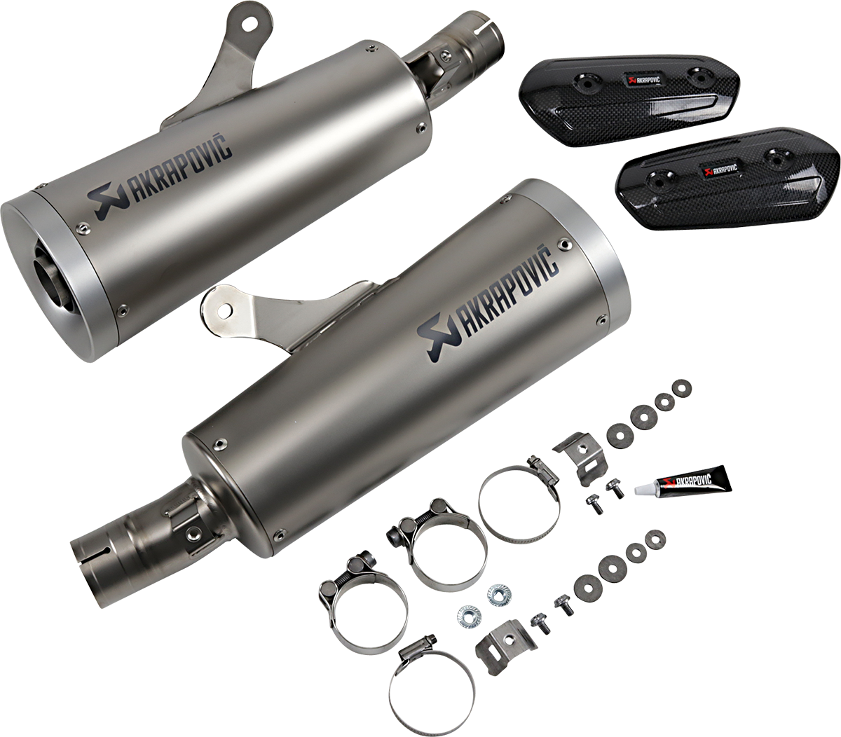 AKRAPOVIC Titanium Mufflers VMX 1700 V-Max 2009-2016 S-Y17SO1-HBAV 1811-2078