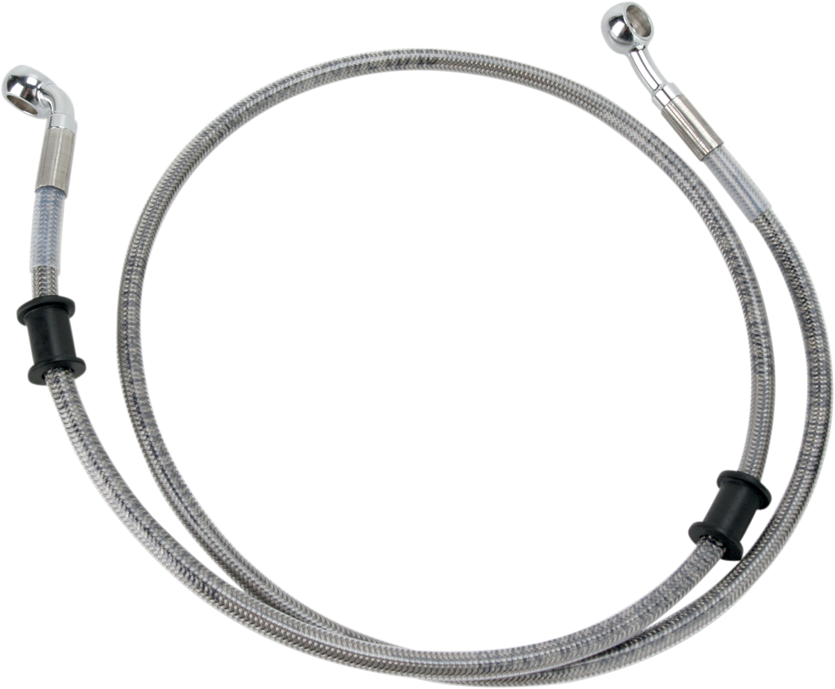 DRAG SPECIALTIES Brake Line - Front (Upper) - Stainless Steel 660330