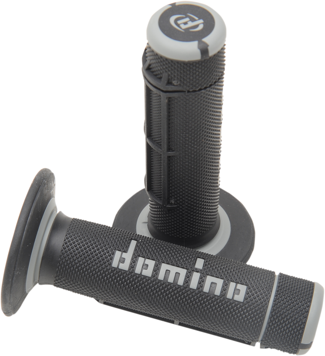 DOMINO Grips - Dually - Half Waffle - Black/Gray A02041C7170