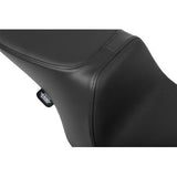 DRAG SPECIALTIES SEATS Predator 2-Up Seat - Solar Leather - Smooth - w/o Backrest - FL '97-'07 0801-1999