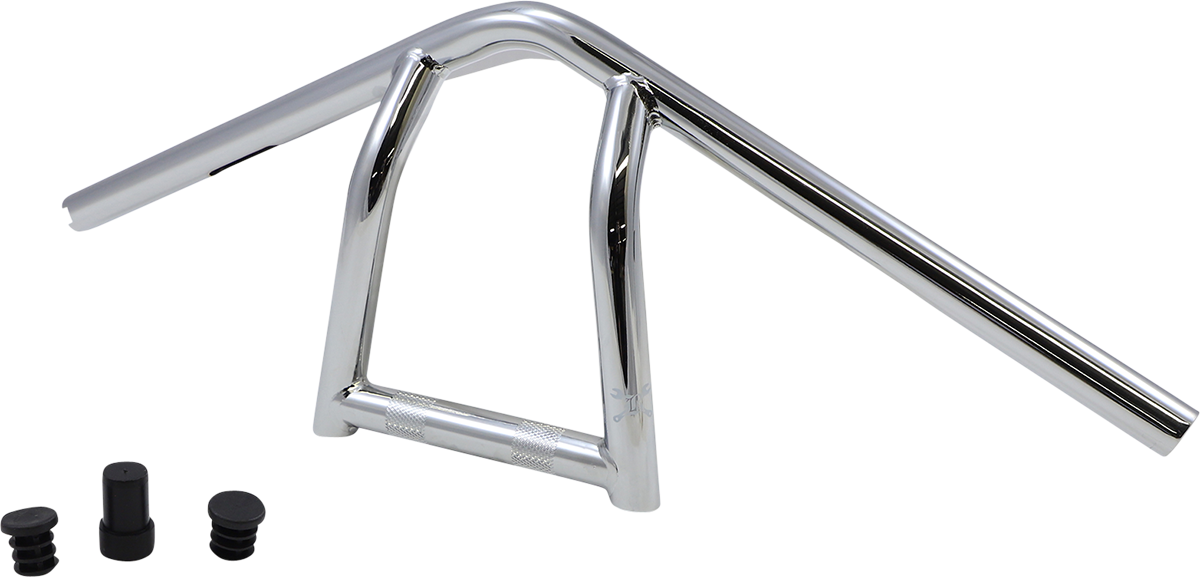 BURLY BRAND Handlebar - Jim - 9" - Chrome B12-6040C