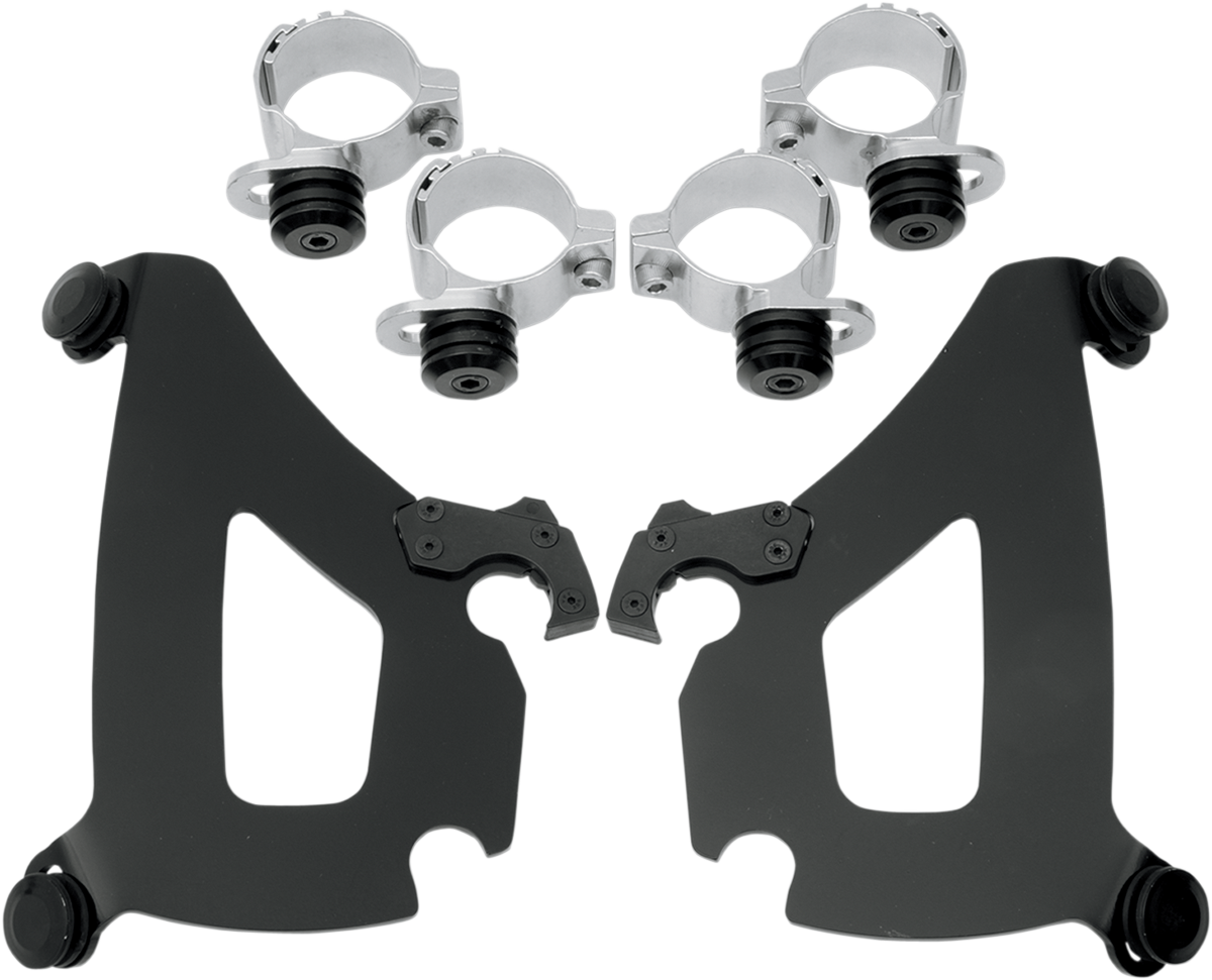 MEMPHIS SHADES Bullet Mounting Kit - VT750 - Black MEK1961