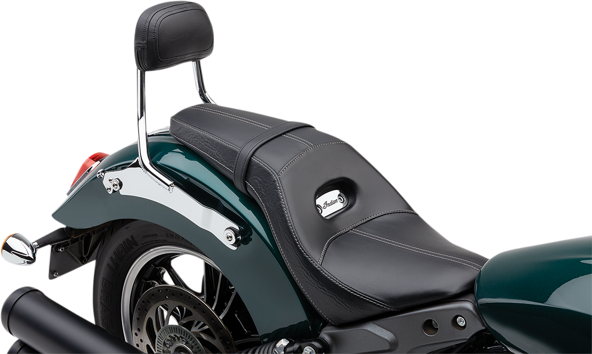 COBRA Detachable Backrest - Chrome - Mini - Scout 502-2010