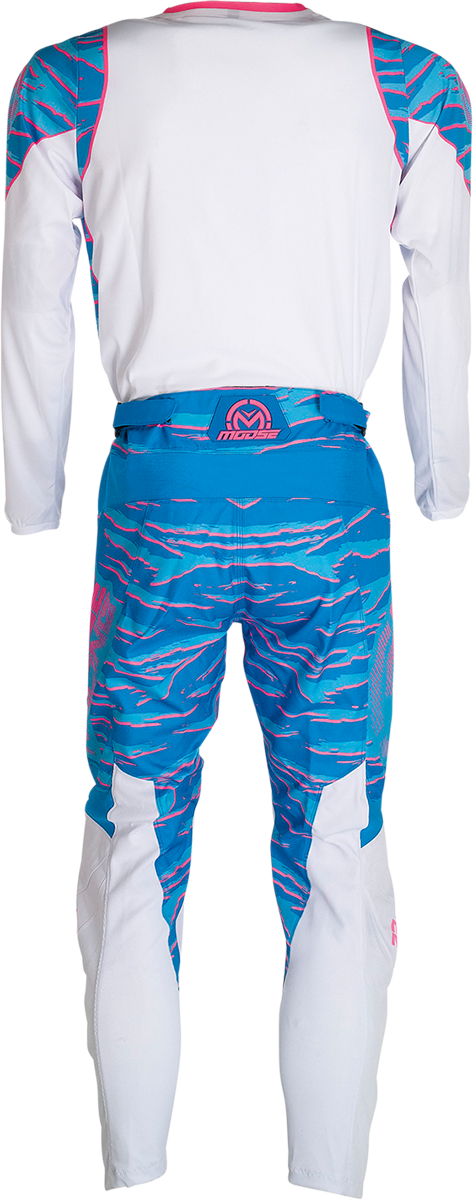 MOOSE RACING Qualifier Pants - Blue/Pink - 48 2901-10018