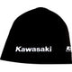 D'COR VISUALS Kawasaki Factory Beanie - Black  70-149-1