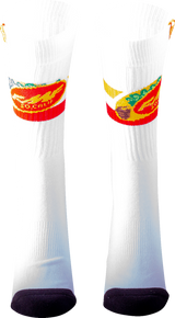 FMF Taco Tuesday Socks - White - One Size SP22194905 3431-0732