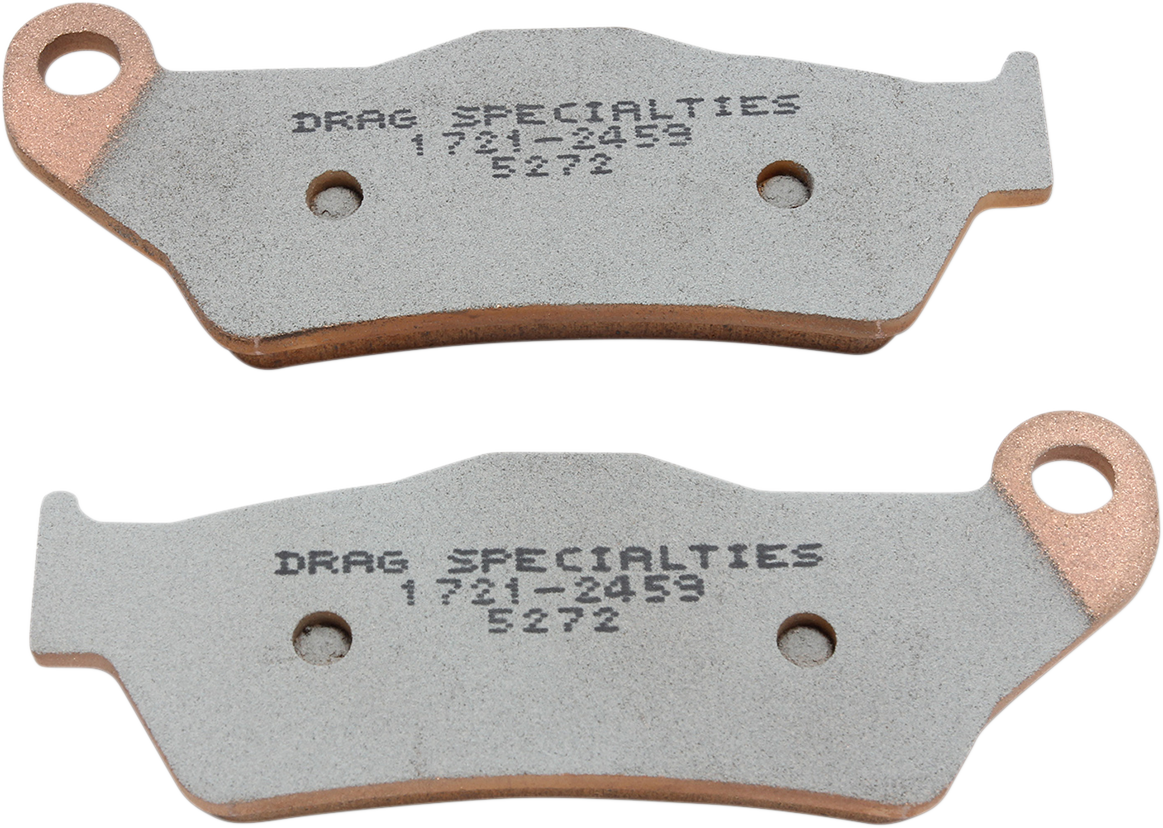 DRAG SPECIALTIES Sintered Brake Pads - Street XG OEM# S/B 41300072;FRNT&RR HDP538