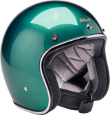 BILTWELL Bonanza Helmet - Metallic Catalina Green - XS 1001-358-201