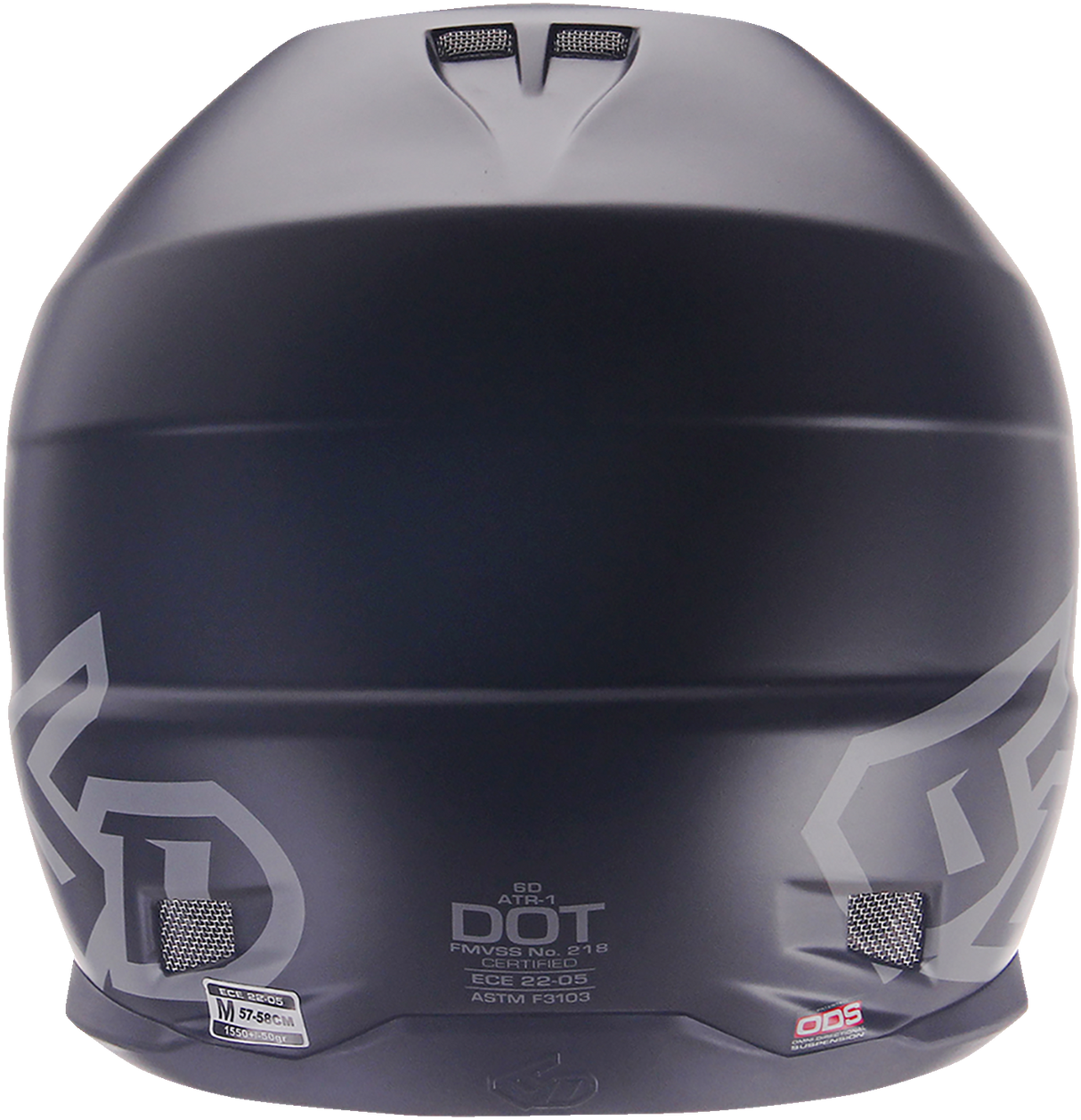 6D ATR-1 Helmet - Matte Black - Large 10-3707