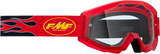 FMF PowerCore Goggles - Flame - Red - Clear F-50050-00008 2601-3004