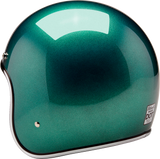 BILTWELL Bonanza Helmet - Metallic Catalina Green - Small 1001-358-202