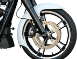 PAUL YAFFE BAGGER NATION Talon Front Fender - OEM - 16"-19" Wheel - With Satin Adapters - Touring Models TALON-OEM-14L-S