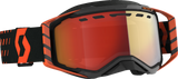 SCOTT Prospect Snow Goggles - Orange/Black - Enhancer Red Chrome 272846-1008312