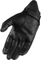 ICON Women's Pursuit Classic™ Perforated Gloves - Black - XL 3302-0803