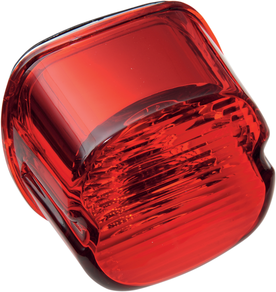 DRAG SPECIALTIES Laydown Taillight Lens - Red 12-0416A