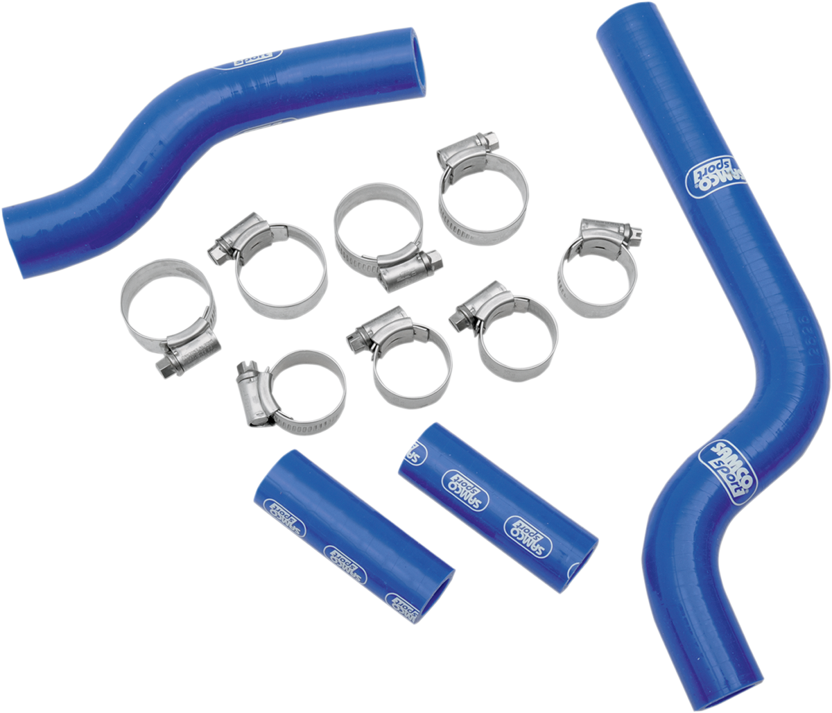 MOOSE RACING Race Fit Radiator Hose Kit - Blue - Yamaha MBU-YAM-24-BL