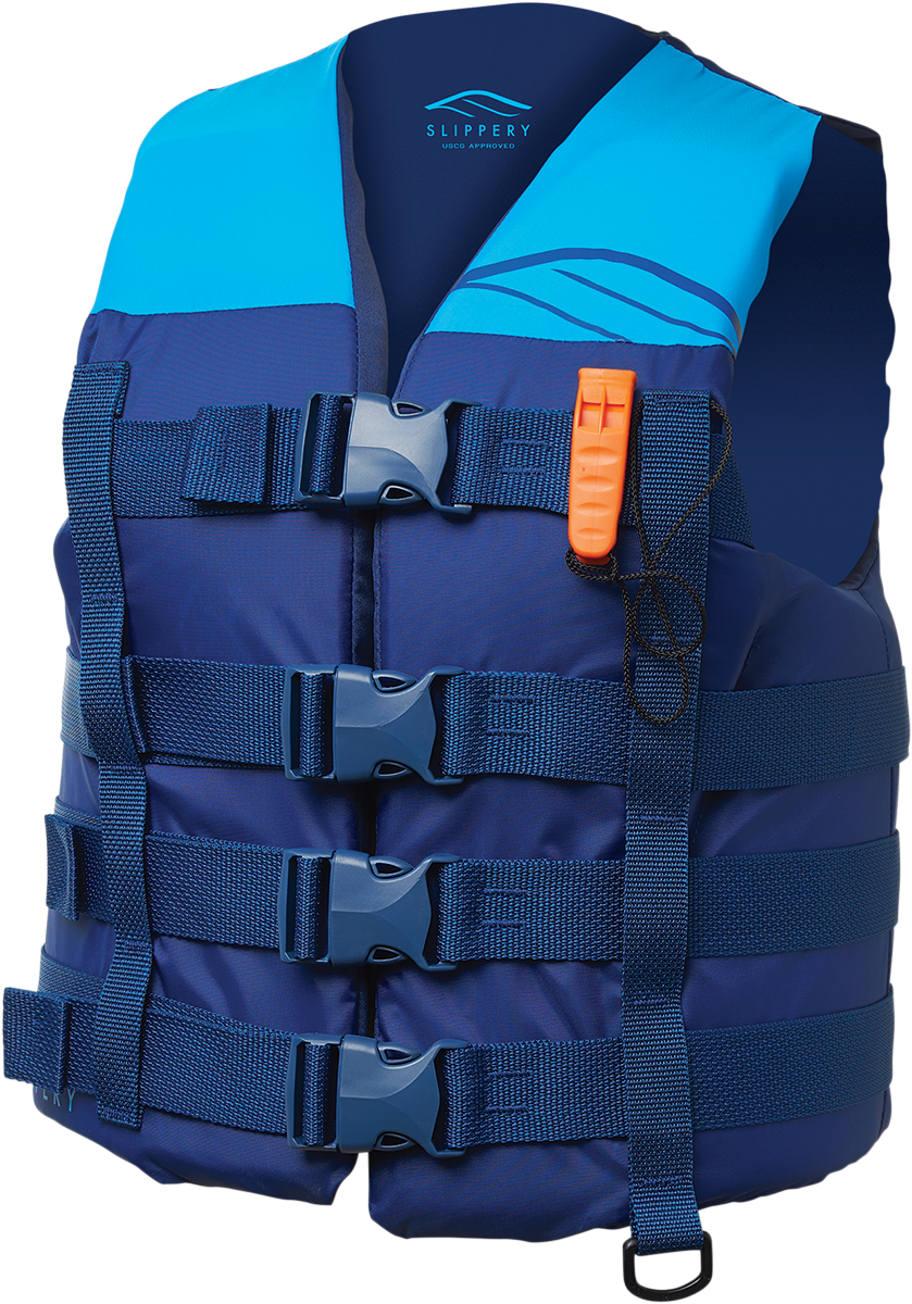 SLIPPERY Hydro Nylon Vest - Navy/Blue - XS 112214-50001020