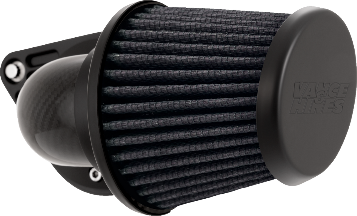 VANCE & HINES VO2 Falcon Air Intake - Weaved Carbon Fiber 40053