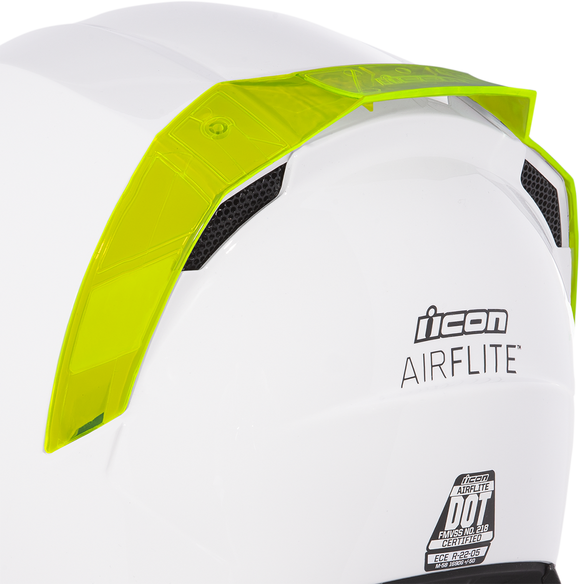 ICON Airflite™ Rear Spoiler - Dayglo Green 0133-1307