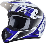 AFX FX-17 Helmet - Force - Pearl White/Blue - Small 0110-5238