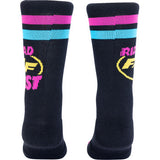 FMF Ride Bad Socks - Black - One Size  FA24194906