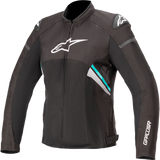 ALPINESTARS Stella T-GP Plus R v3 Air Jacket - Black/White/Teal - 2XL 331062012702X