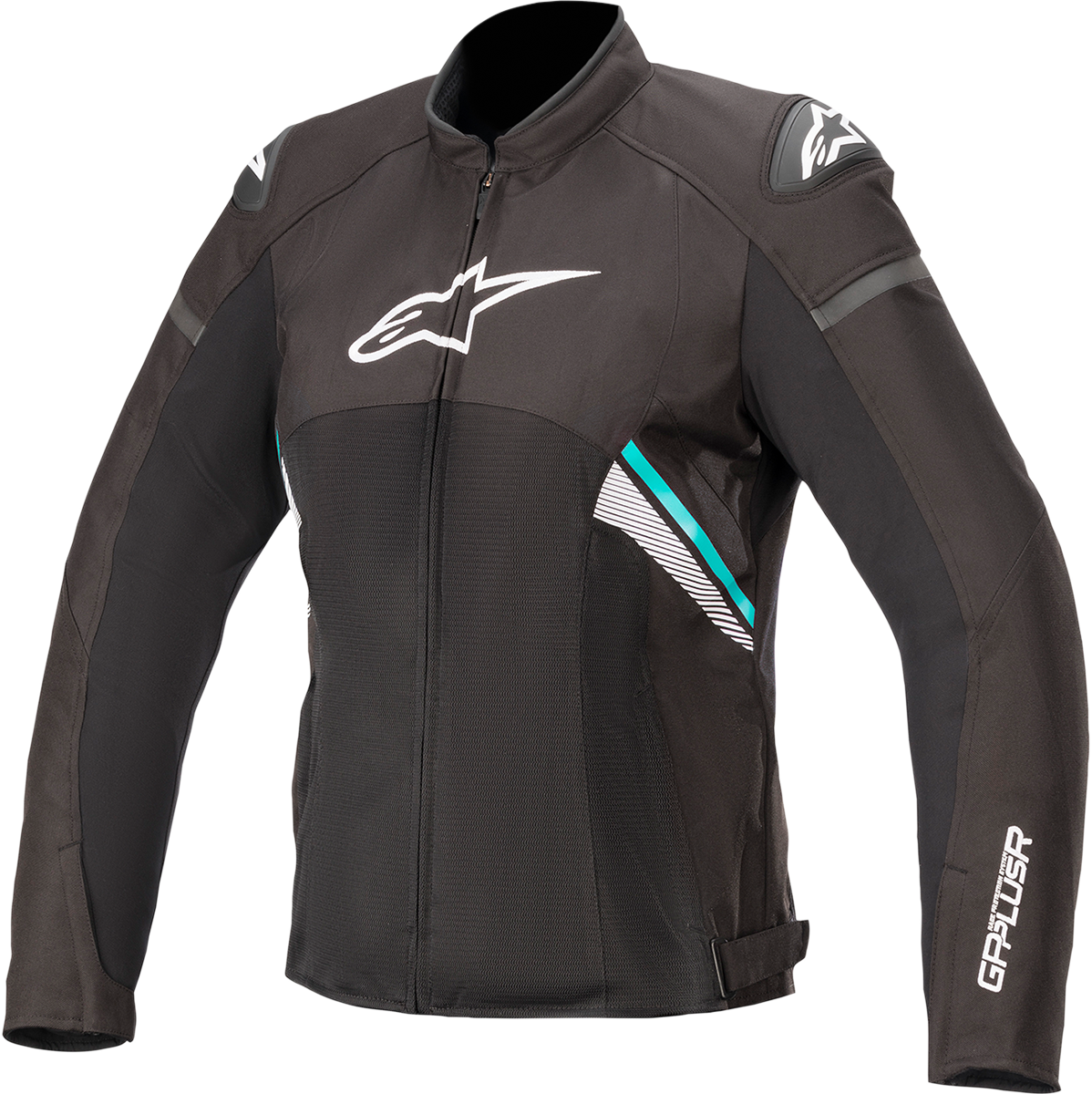 ALPINESTARS Stella T-GP Plus R v3 Air Jacket - Black/White/Teal - Large 33106201270L