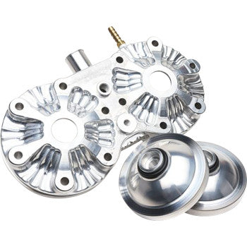 BIKEMAN PERFORMANCE Billet Head Kit - Low Altitude - Matryx 9R - Polaris 2023-2024 04-318-L-900